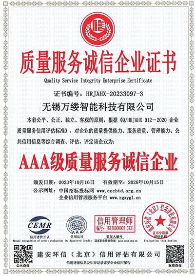 Certificate Of WANLV 12