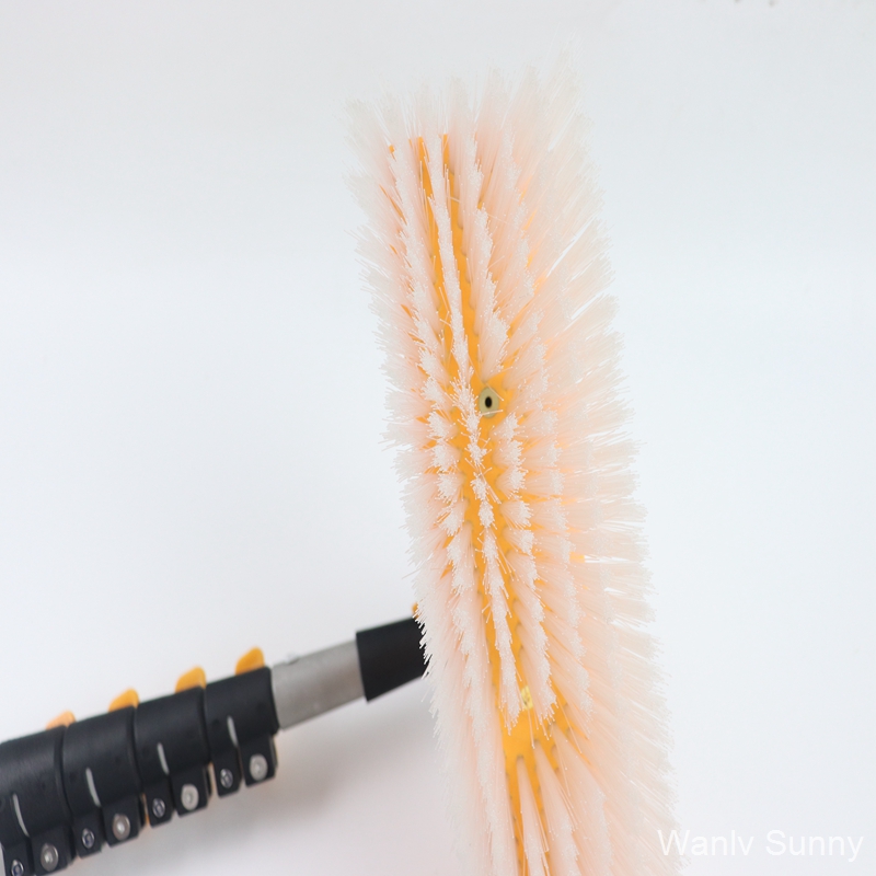 Solar Panels Cleaning Manual Brush Water Fed with PU Hose Kits