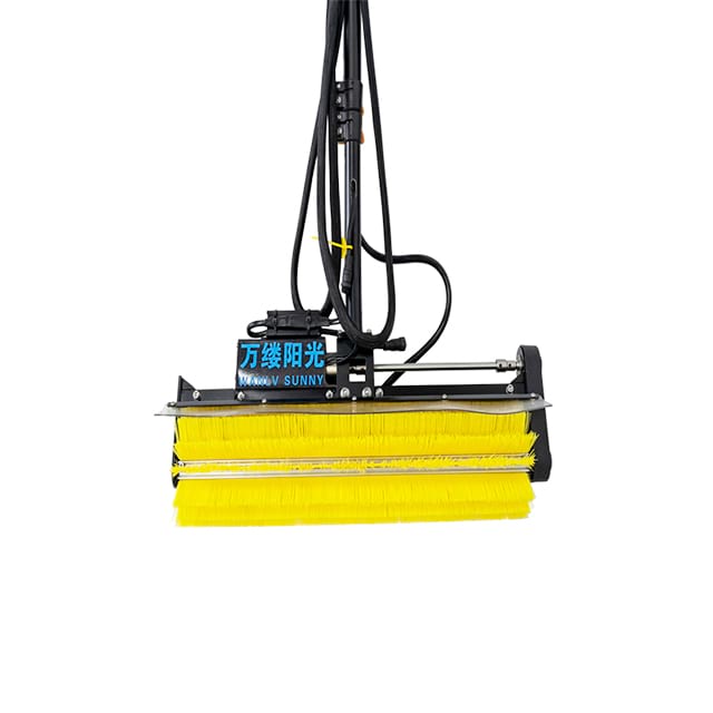 Cost Effective Dual-used Rolling Washing Brush for Solar Panel Cleaning 