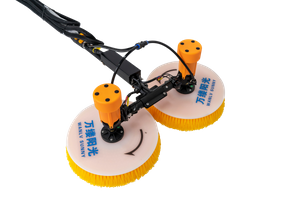 Brushless-Motor-Driven Solar Panel Cleaning Double Head Brush