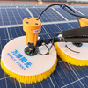Portable Light weight Solar Panel Cleaning Rotating Brush