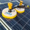 Manually Controlled Round Shape Solar Panel Cleaning Brush