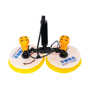 Photovoltaic Solar Panel Cleaning machine with high Quality Nylon Rotating Roller Brush