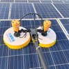 Manually Controlled Round Shape Solar Panel Cleaning Brush
