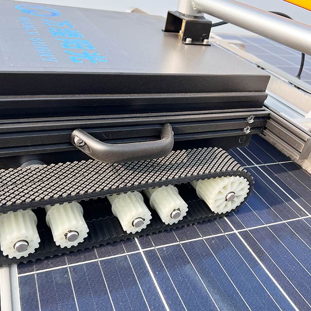 Customized Good Price Automatic Solar Panel Cleaning Robot 