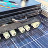 150 Meter Remote Control Solar Panel Cleaning Robot with Water Pipes and Pumps