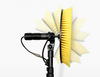 Single-disc Rotary Brush for Solar Panel Cleaning with Different Rod