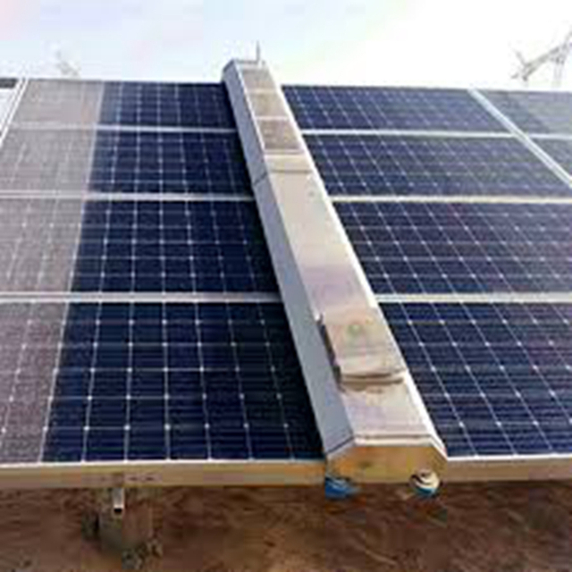 Remote Control Horizontal Photovoltaic Cleaning Machine