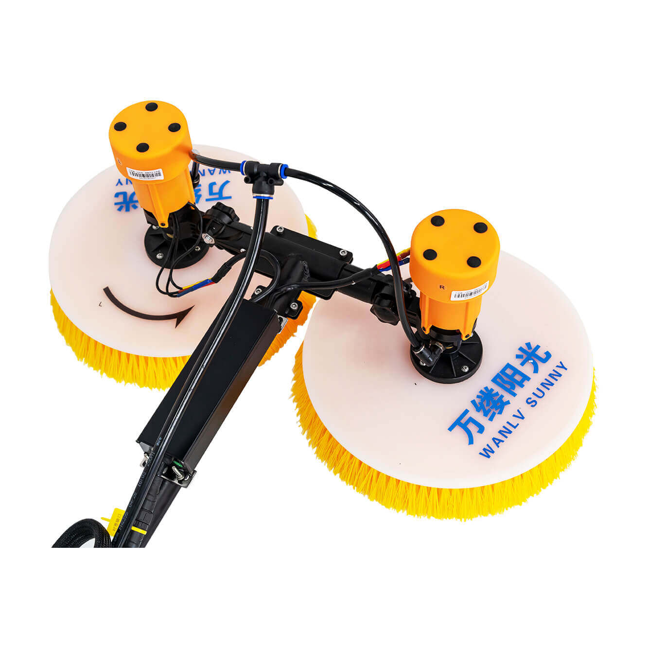 Photovoltaic Solar Panel Cleaning machine with high Quality Nylon Rotating Roller Brush