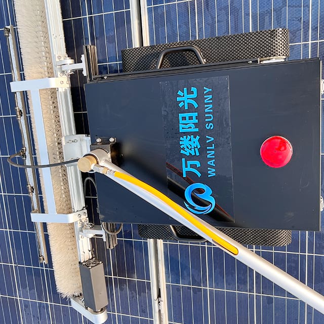 High Performance Long-range Remote Control Photovoltaic Cleaning Robot 