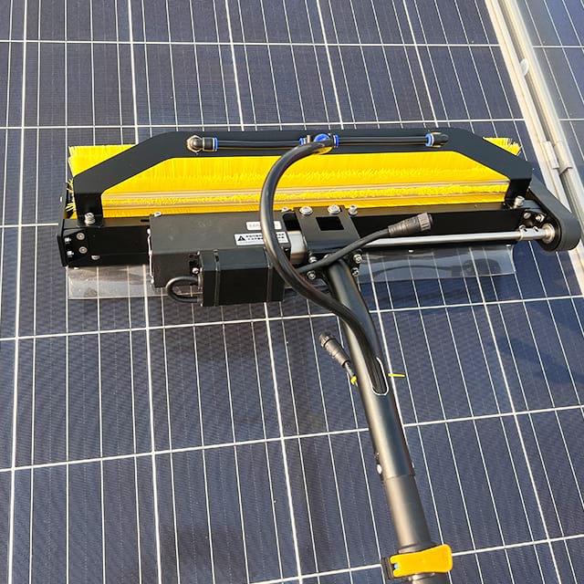 Cost Effective Dual-used Rolling Washing Brush for Solar Panel Cleaning 