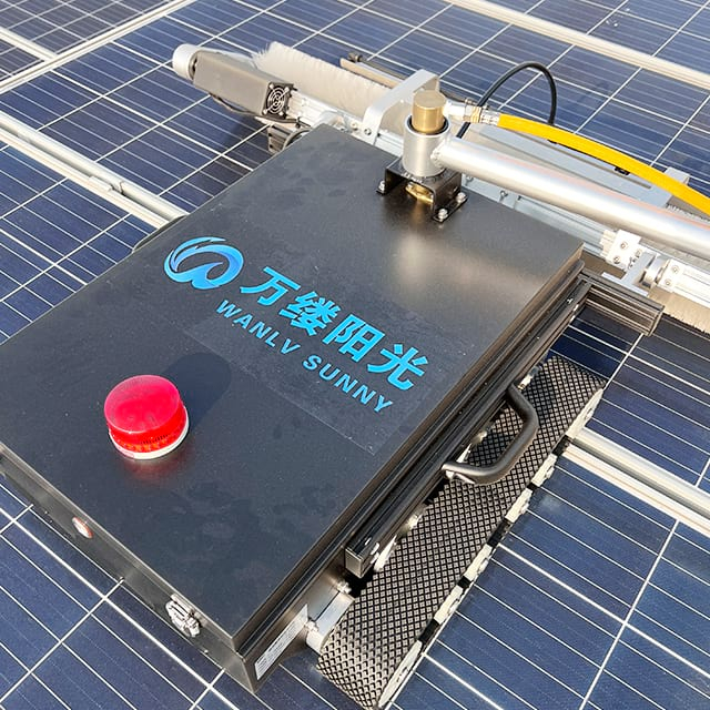 Customized Good Price Automatic Solar Panel Cleaning Robot 