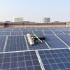 150 Meter Remote Control Solar Panel Cleaning Robot with Water Pipes and Pumps