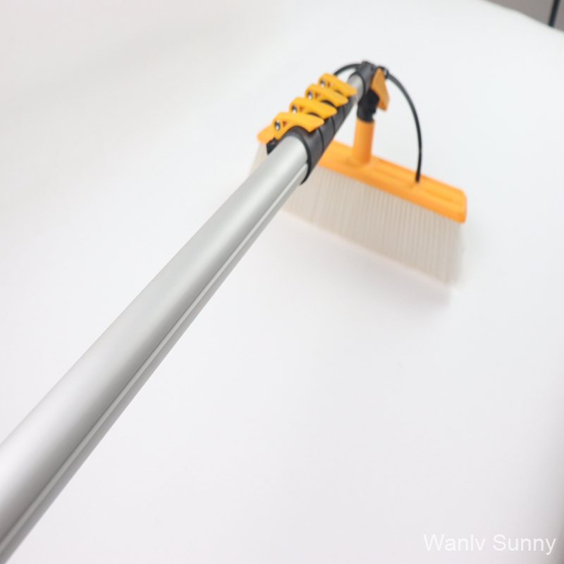 Solar Panels Cleaning Manual Brush Water Fed with PU Hose Kits