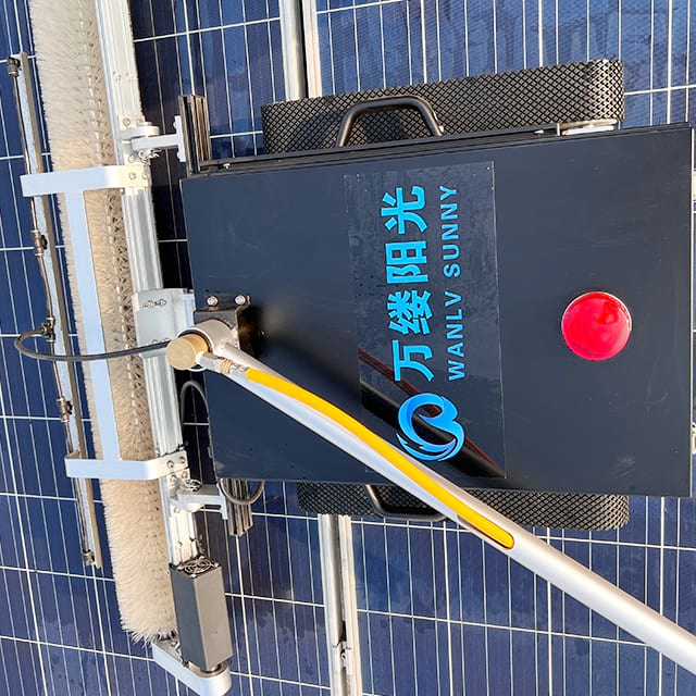 Customized Good Price Automatic Solar Panel Cleaning Robot 
