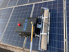 Caterpillar Rubber Tracker Solar Panels Cleaning Robot