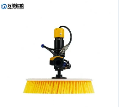  High-efficiency Single-head Rotating Brush for Solar Panel Cleaning