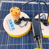 Dual Disc Multi-Purpose Fast Installation Electric Portable Solar Panel Cleaning Machine