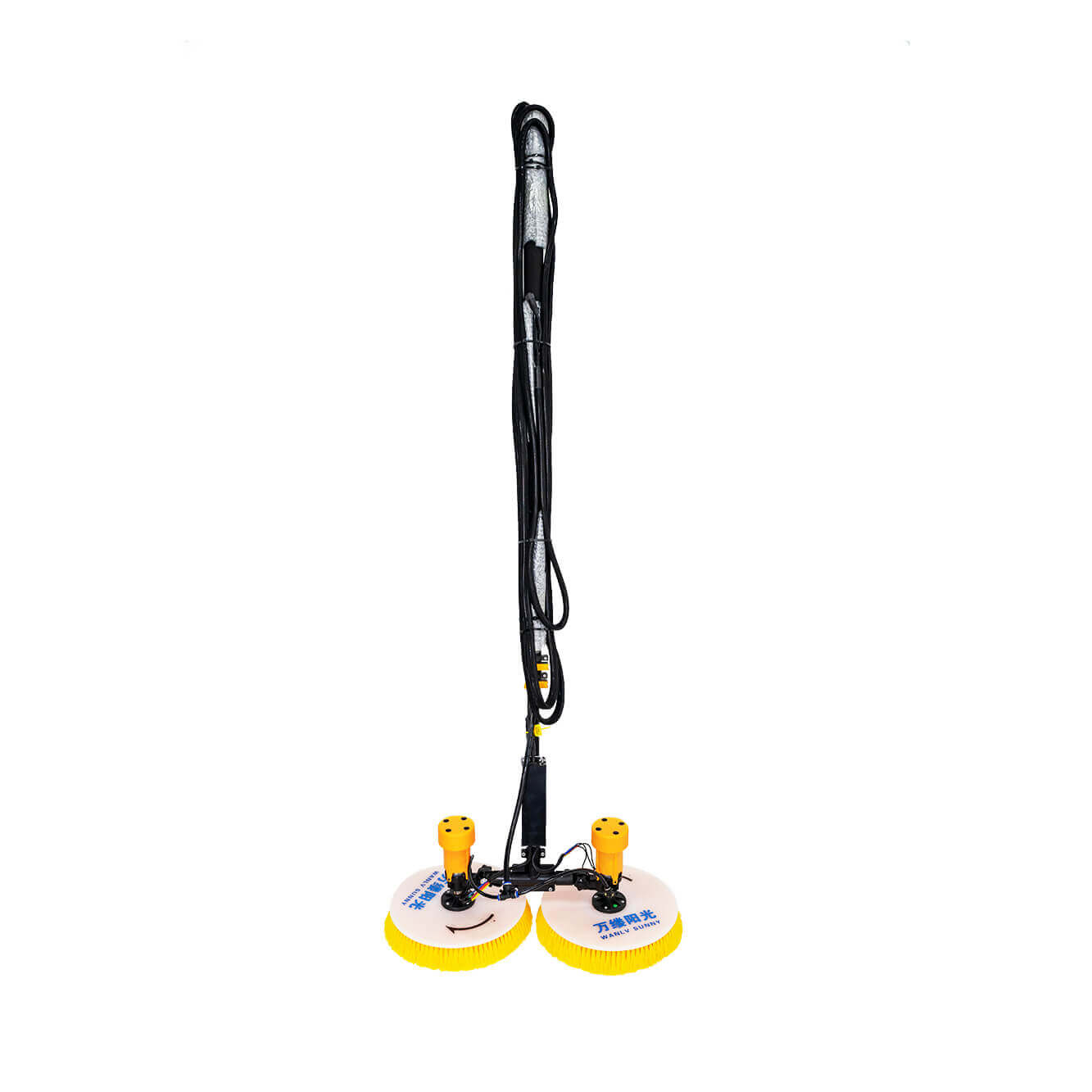 Photovoltaic Solar Panel Cleaning machine with high Quality Nylon Rotating Roller Brush