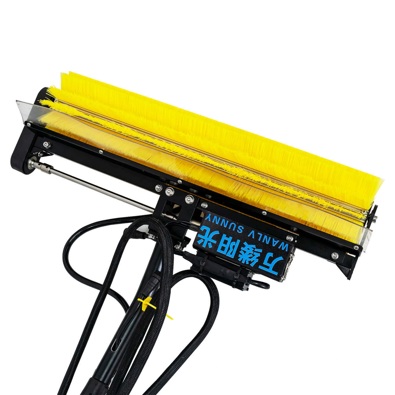 Portable Rolling Washing Brush for Solar Panel Cleaning 