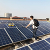 Dual Disc Multi-Purpose Fast Installation Electric Portable Solar Panel Cleaning Machine