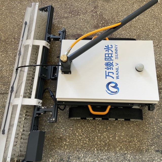 WLS-7 Advanced Remote Control Solar Panel Cleaning Robot