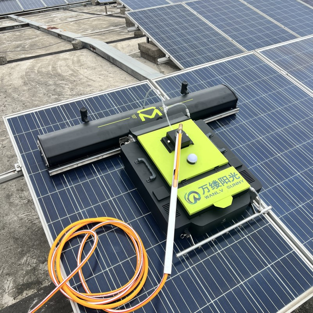 WLS-73S Solar Panel Cleaning Robot – High-Efficiency, Lightweight, and Remote-Controlled Solution