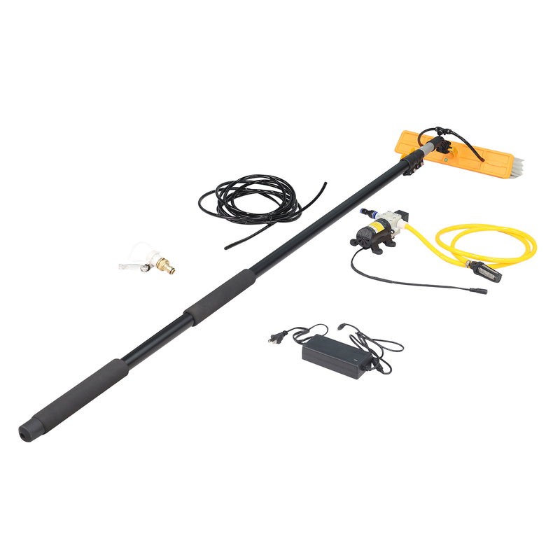 Manual Water Splash Washing Brush for Photovoltaic Panel Cleaning