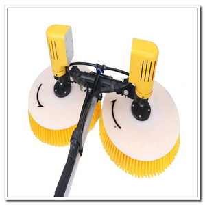 Brushless-Motor Lithium Battery Driven Water Spray Solar Panel Washing Brush