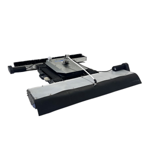 Advanced Solar Panels Cleaning Robot with Rubber Tracks for Efficient Photovoltaic Maintenance