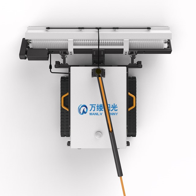 Elevate Solar Efficiency: Remote-Controlled Solar Panel Cleaning Robot