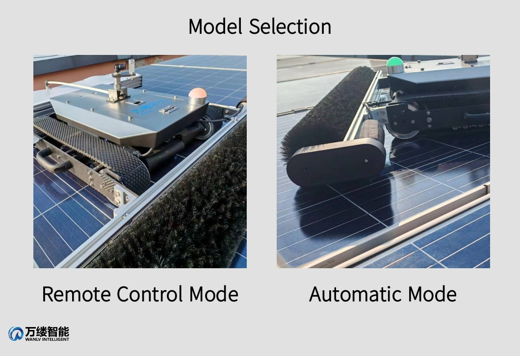 WLS-72Z Advanced AI-Powered Photovoltaic Panel Cleaning Robot 