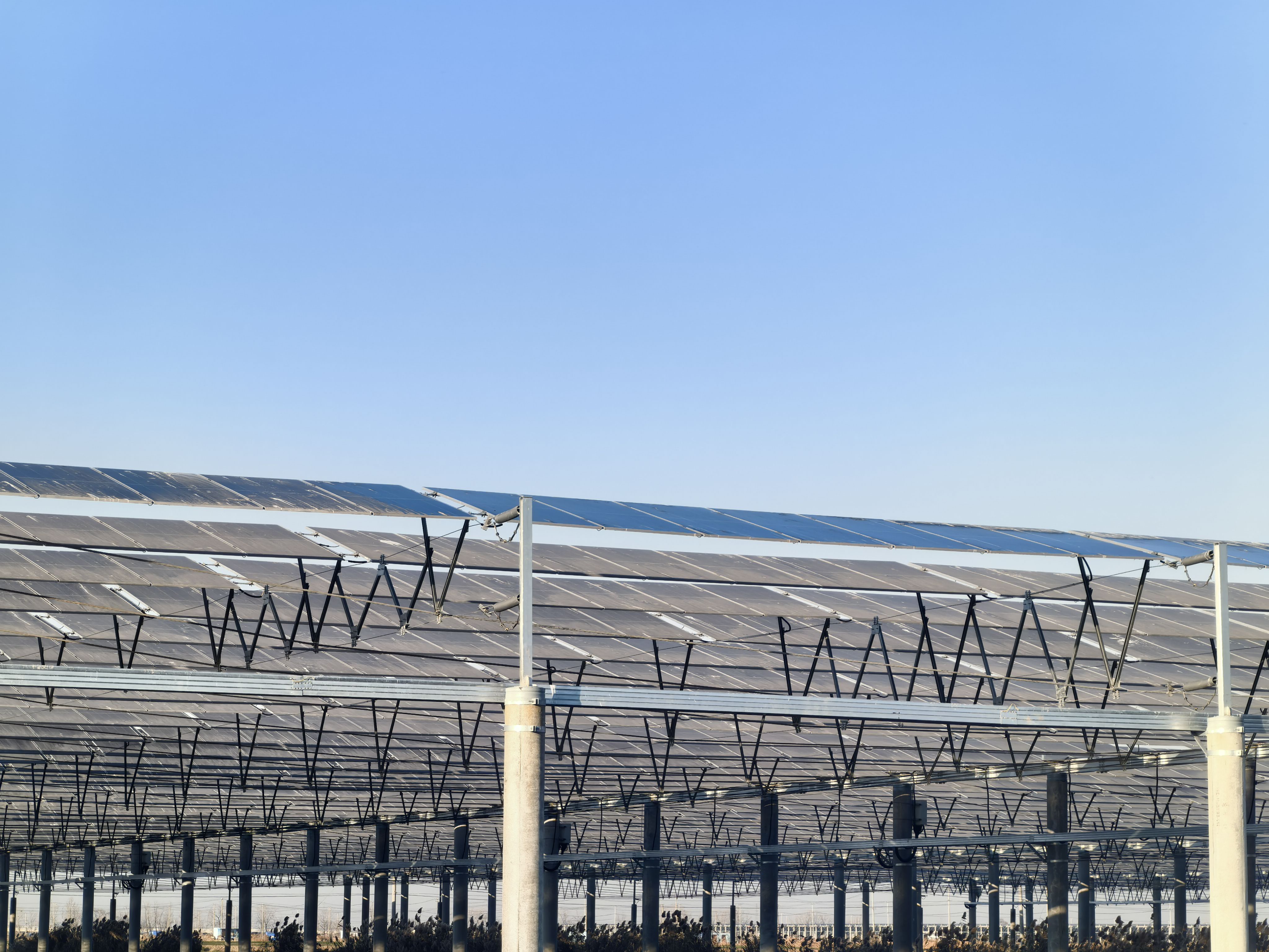 Hd photovoltaic panel picture