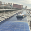 Advanced Solar Panel Maintenance with the WLS-7 Rubber Track Cleaning Robot