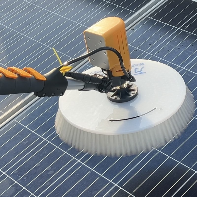 solar panel cleaning brush
