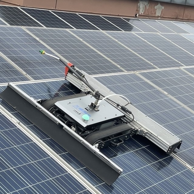 Achieve Maximum Efficiency with the Autonomous Solar Panel Cleaning Robot