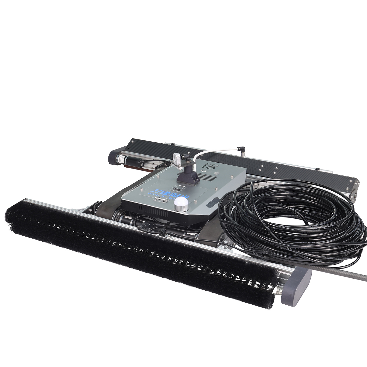 Automatic Solar Panels Cleaning Robot with Remote Control And Lithium Battery Pack